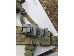 mk23 holster sport outdoors airsoft molle 3d print model - Mito3D