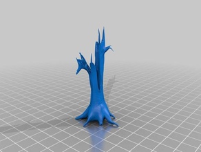 árvore morta pack fallout fww tnt a arte fo4 skirmish warhammer 3d print model - Mito3D