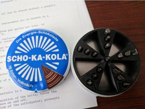 scho-ka-kola bits de chave fenda titular ferramenta os titulares caixas 3d print model - Mito3D