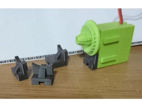s'adapter-o-stein f&uumlr fischertechnik servos la construction jouets 3d print model - Mito3D