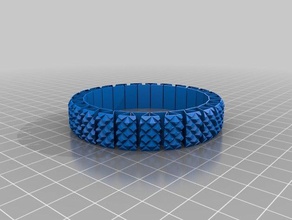 personalizado stretchlet las pulseras 3d print model - Mito3D