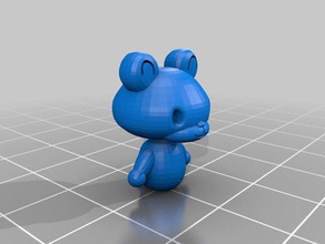 benchy urso 3d impressão 3dbenchy animais benchmark brinquedo 3d print model - Mito3D