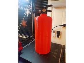 big fire extinguisher hobby 3d print model - Mito3D