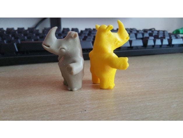 rhino toys games animal rhinoceros 3D print model - Mito3D