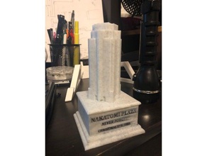 die hard nakatomi plaza never forget scans replicas christmas holiday holidays statue 3d print model - Mito3D