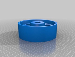 belt pulley parts sander 3d print model - Mito3D
