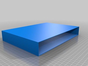 monitor stand drawer containers customized 3d print model - Mito3D