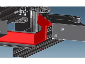 ender 3 de exibição covercase silentmod 3d a impressora os acessórios creality 3d print model - Mito3D