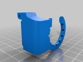 cubierta del ventilador jgaurora a5x fang conducto 3d de la impresora partes 3d print model - Mito3D