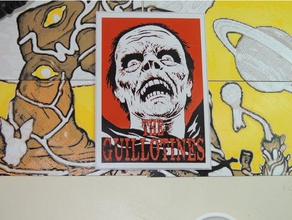 guillotines 2d art band punk rock