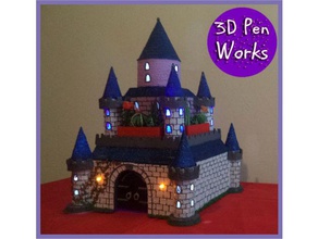 3d kalem Kalesi oyuncaklar oyunlar okul öğretici işleri yazıcı 3d print model - Mito3D
