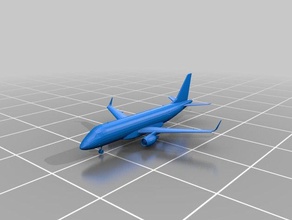 embraer 170 engineering airplane 3d print model - Mito3D