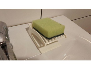 soap dish bathroom accessories kitchen soapdish holder tray 3d print model - Mito3D