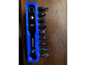 ss kobalt offset screw driver holder 3d printing bit hand tools screwdriver tool 3d print model - Mito3D