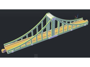 tren de madera bridgeex juguete juego accesorios 3d print model - Mito3D
