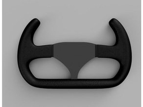 steering wheel omp automotive 3d print model - Mito3D