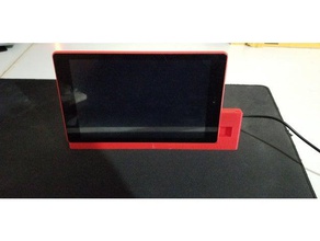 amazon fire hd 8-Ladestation tablet Ladegerät 3d print model - Mito3D