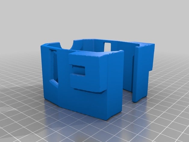 dji mavic lume cubo di montaggio rc veicoli 3D print model - Mito3D