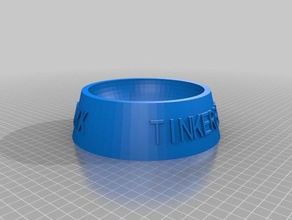 onyx tinkerfully parametric dog cat food bowl pets customized 3d print model - Mito3D