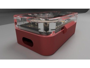 nodemcu emboîtent cas de l'électronique esp8266 microcontrôleur v2 3d print model - Mito3D