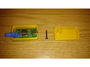 optischer isolator-Gehäuse winzigen tesla Elektronik 3d print model - Mito3D