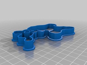 cookie cutter estonia simplified kitchen dining 3d print model - Mito3D