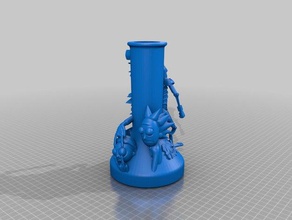 rick morty collection 3 containers water pipe 3d print model - Mito3D