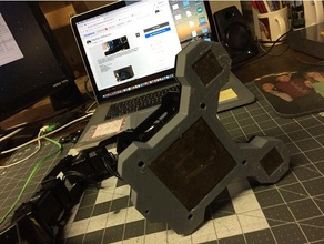 stefano wilkerson la robotica regolabile fondo corsa braccio base pincher stabile trossen 3d print model - Mito3D