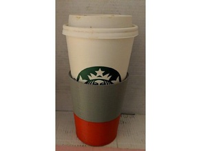 chávena de café luva térmica coleção alimentos bebida 3d print model - Mito3D