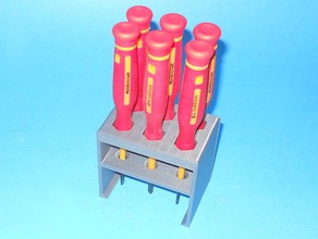 insulated precision screwdriver rack tool holders boxes 057-3604-2 mastercraft 3d print model - Mito3D