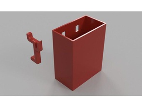 pegboard kutusu easyprint sıkı uyacak hobi Organizatör monte edin peg kurulu depolama 3d print model - Mito3D