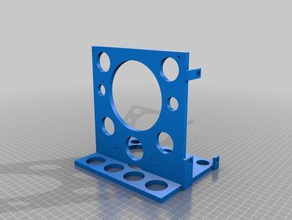 mini-itx atx fuente de alimentación del banco pruebas equipo la placa base 3d print model - Mito3D