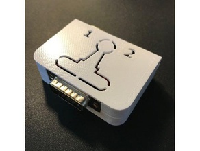 bbc micro elettrone mostro joystick retrò adattatore per caso l'elettronica ghianda acorn electron 3d print model - Mito3D