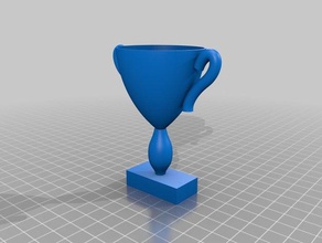 le trophée 3d l'impression 3d print model - Mito3D