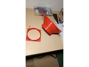 120 70 mm fan de placa diy ventilador arrefecimento 3d print model - Mito3D