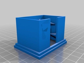 soporte de la batería extensión aaa los contenedores 3d print model - Mito3D