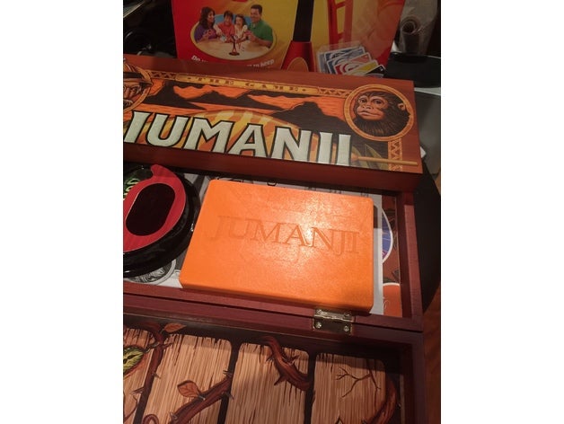 jumanji gioco da tavolo pezzo organizzatore giochi accessori 3D print model - Mito3D