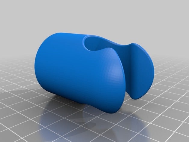 shower handle holder bathroom accessories 3D print model - Mito3D