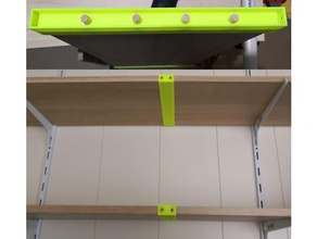 customizable shelf joint organization customized openscad 3d print model - Mito3D