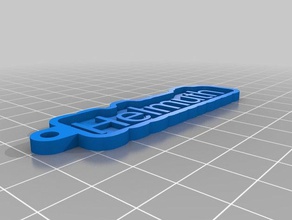 helmuth Schlüsselanhänger angepasst 3d print model - Mito3D