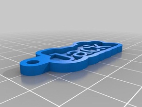 jack Schlüsselanhänger angepasst 3d print model - Mito3D