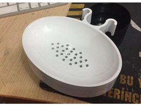 sabunluk prato de sabão titular casa banho 3d print model - Mito3D