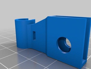 anycubic i3 mega remix 4 mm kablo tutucu yuvası 3d yazıcı aksesuarlar 3d print model - Mito3D