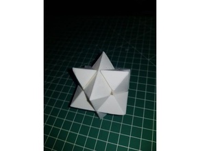 shooting-star puzzle-Stück Rätsel 3d print model - Mito3D