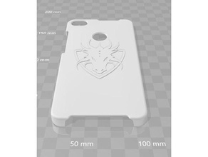 huawei p8 cas de dragon téléphone mobile 3d print model - Mito3D
