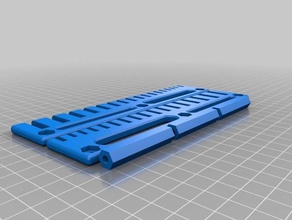 parametrik anahtarı tutucu remix Otomotiv 3d print model - Mito3D