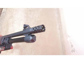 airsoft choke shotgun cyma toy game accessories airosft attachment attachments gun 3d print model - Mito3D
