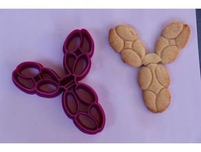 Antikörper der igg-cookie-cutter Küche Essen cookiecutter 3d print model - Mito3D