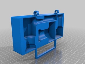 support verre de cas les conteneurs poignée hydre hydrethewolf 3d print model - Mito3D