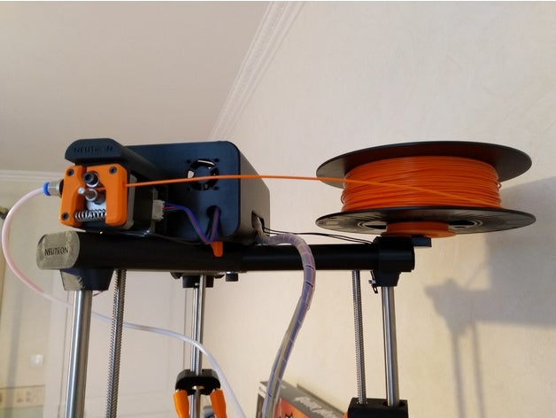neutron spool holder 3d printer parts filament 3D print model - Mito3D